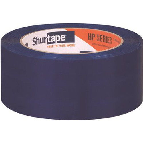 Shurtape HP 200 1.8 mils 48 mm x 100 m (1.88 in. x 109 yds.) Hot Melt Packaging Tape, Blue (1-Case) (36-Rolls)