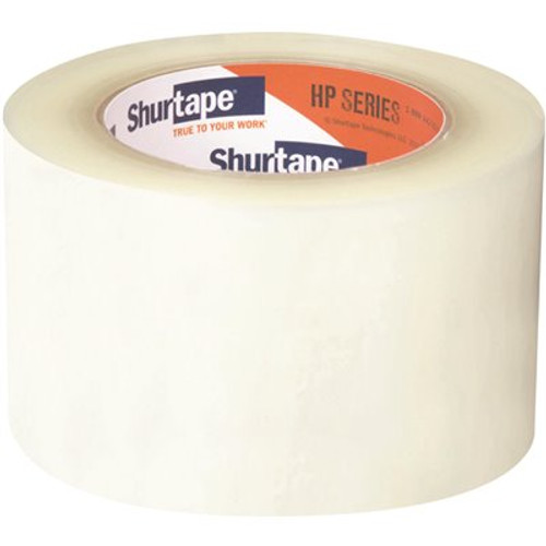 Shurtape HP 232 1.9 mils 72 mm x 100 m (2.83 in. x 109 yds.) Cold Temperature Hot Melt Packaging Tape, Clear (6-Pack)