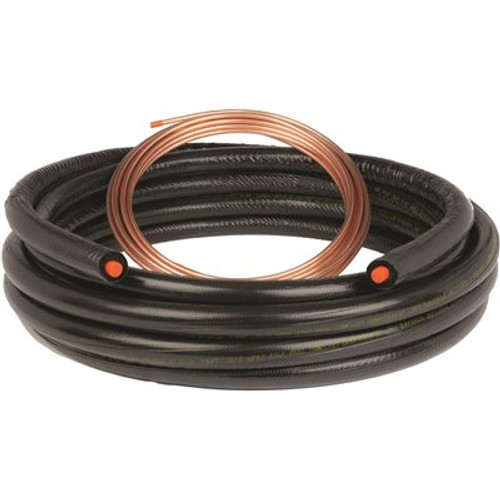 Mueller Streamline 5/8 in. x 1/2 in. x 50 ft. Air Conditioner UV Duraguard Line Set