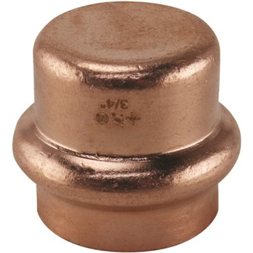 Apollo 3/4 in. Copper Press Tube Cap