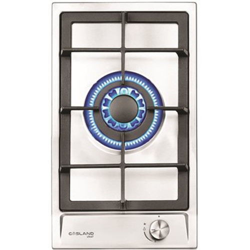 GASLAND Chef 12 in. Built-In Gas Stove Top LPG Natural Gas Cooktop in Stainless Steel with 1-Sealed Burner, ETL