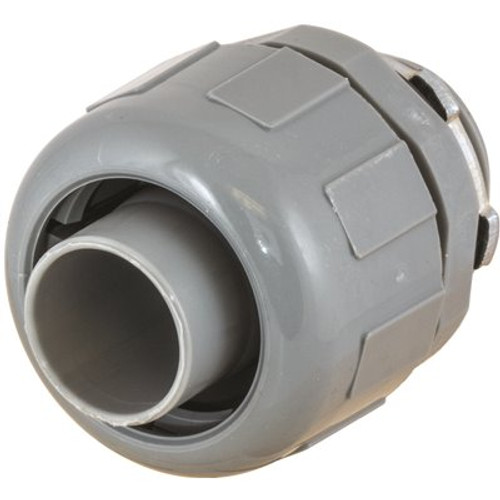 HUBBELL WIRING 1/2 in. Standard Fitting Straight Non-Metallic Liquid Tight Male Connector