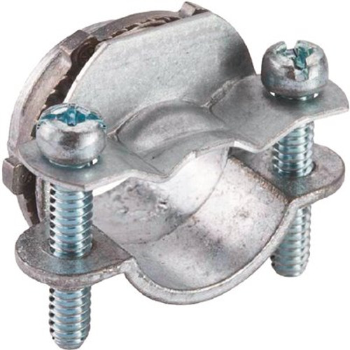 Halex 3/8 in. Non-Metallic Twin Screw Clamp Connector