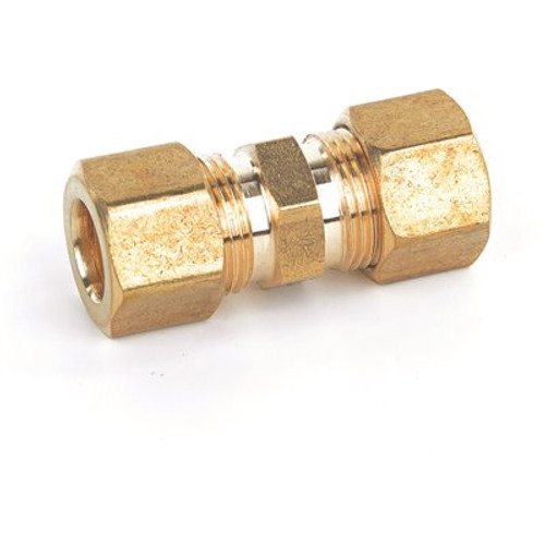 Everbilt 7/8 in. LF Brass Comp Union