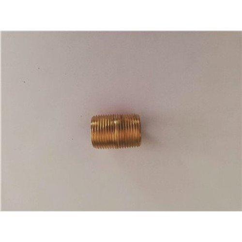 Everbilt 3/4 in. Close Brass Nipple