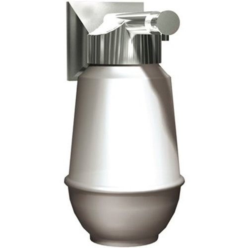 Surface Mounted Surgical-Type Soap Dispenser in Stainless Steel