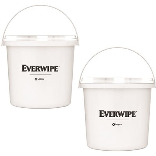 EVERWIPE Wipe Dispenser Bucket with Resealable Lid