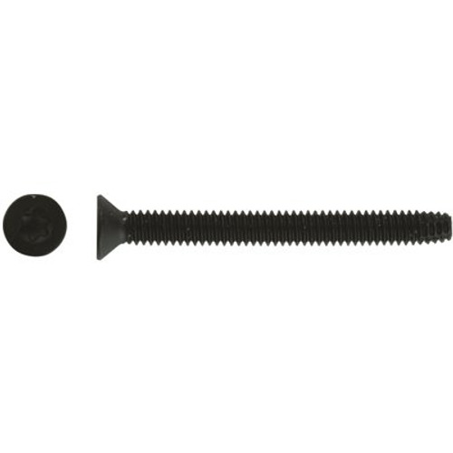 5/16-18 x 2-1/2 in. Six-Lobe (T40) Flat Head Thread Cutting Type F Floorboard Screw in Phos and Oil Finish (50 per Pack)