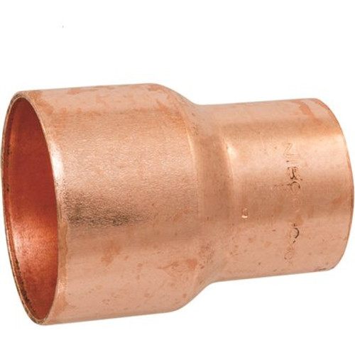NIBCO 1 in. x 3/4 in. Copper Pressure Cup x Cup Coupling Reducer Fitting