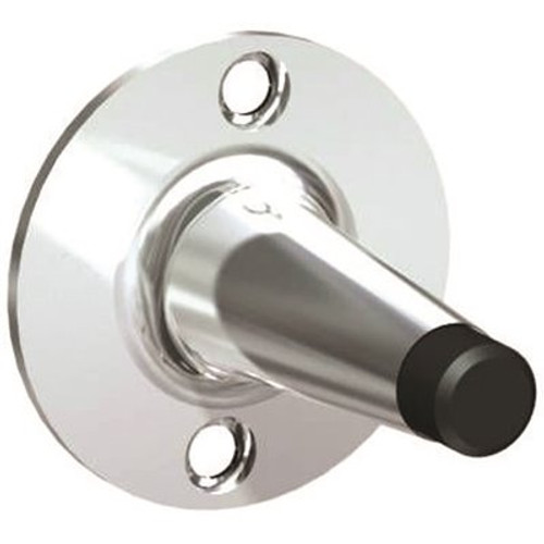 ASI Surface Mounted Chrome Plated Zamak Door Bumper