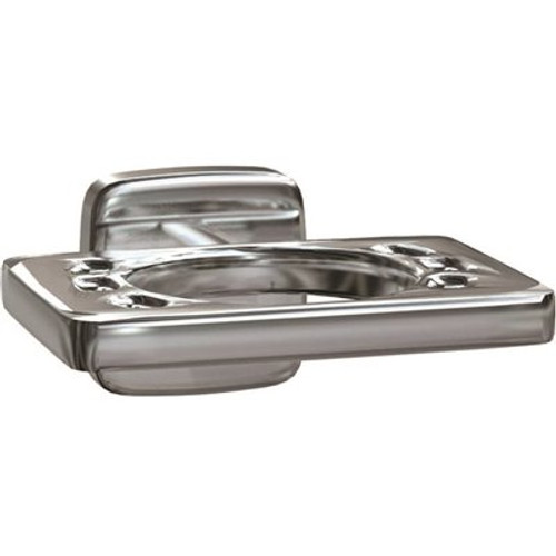 ASI Wall Mounted Toothbrush and Tumbler Holder in Satin Stainless Steel ASI Wall Mounted Toothbrush and Tumbler Holder in Satin Stainless Steel