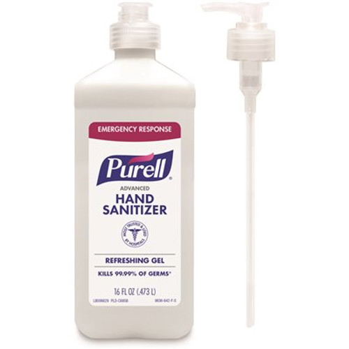 Purell Pump for 16 oz. Hand Sanitizer Bottle (12 Pumps Per Box)