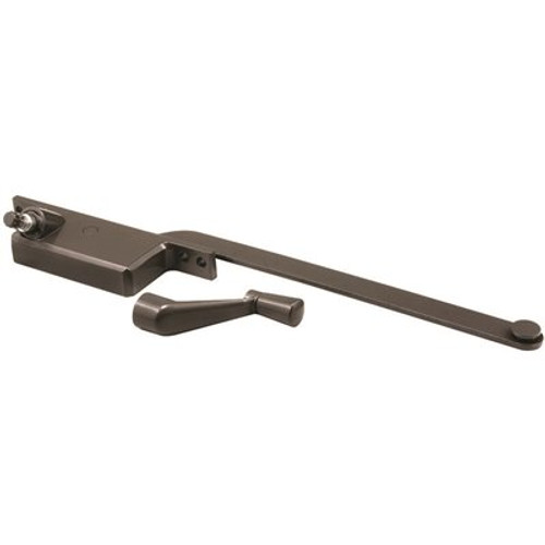 Prime-Line 9 in. Square Type Left Hand Bronze Casement Operator