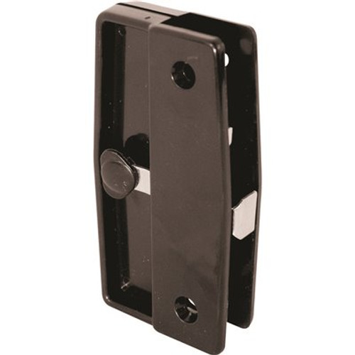 Prime-Line 3 in. H.C. Plastic Housing Black Steel Latch and Pull