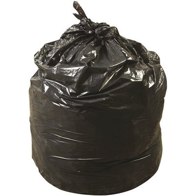 REVOLUTION BAG 32 Gal. to 33 Gal. 33 in. x 39 in. 0.9 mil Black Low-Density Trash Can Liner (25-Bags/Roll, 6-Rolls/Case)
