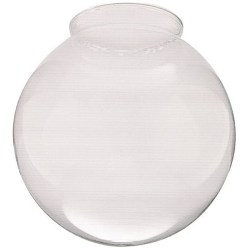 Westinghouse 6 in. Handblown Gloss Clear Lustre Globe with 3-1/4 in. Fitter