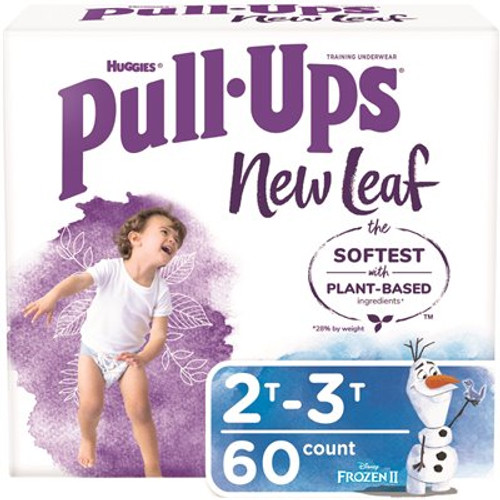 Huggies Pull-Ups New Leaf Boys' Potty Training Pants, 2T-3T (60-Count)