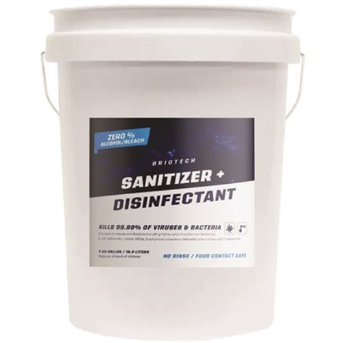 BRIOTECH SAFETY WERCS 5 Gal. HOCl Sanitizer and Disinfectant Pail