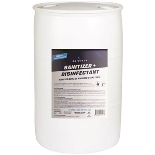 BRIOTECH SAFETY WERCS 55 Gal. HOCl Sanitizer and Disinfectant Drum
