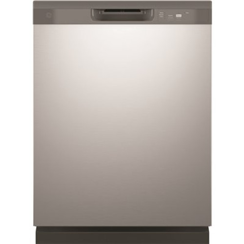 GE 24 in. Stainless Steel Front Control Built-In Tall Tub Dishwasher with 60 dBA