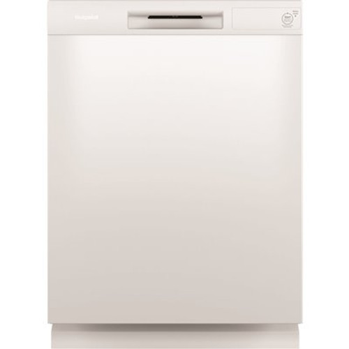Hotpoint 24 in. White Front Control Built-In Tall Tub Dishwasher with 60 dBA