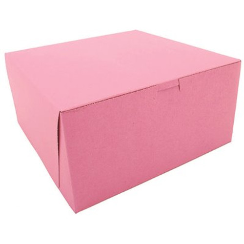 Southern Champion Tray Pink Non-Window Bakery Box 10 x 10 x 5" (100 per case) Southern Champion Tray Pink Non-Window Bakery Box 10 x 10 x 5" (100 per case)