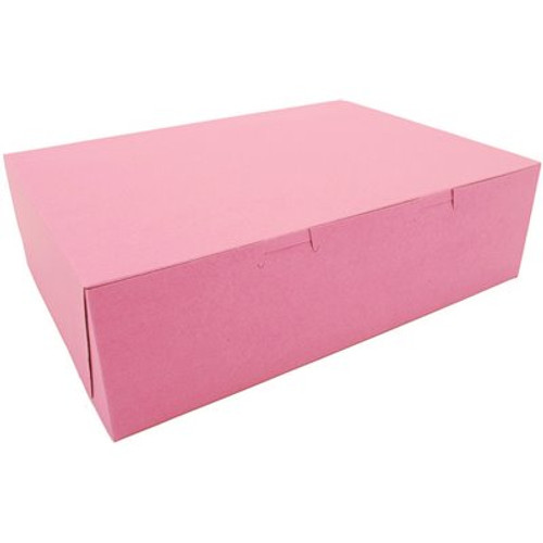 Southern Champion Tray Pink Non-Window Bakery Box 14 x 10 x 4" (100 per case) Southern Champion Tray Pink Non-Window Bakery Box 14 x 10 x 4" (100 per case)