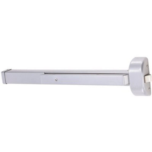 Arrow S1250 Series Grade 1,36 in. Sprayed Aluminum Finish Non-handed Fire Rated Surface Exit Device, Exit Only