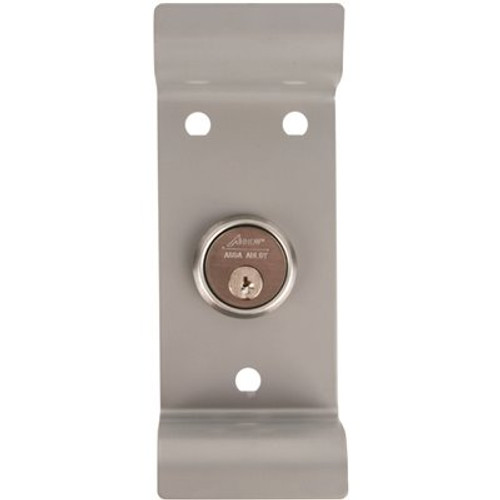 Arrow S1150/S1250/ED910 Series Exit Trim, Wing Pull, use w/S1150/S1250 & ED910 Exit Devices, C Keyway, NL, Sprayed Aluminum