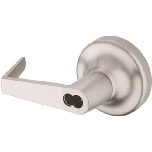 Yale 440F Series Exit Trim, Augusta Handle for use with 2100 Series Exit Device, Less Core, Night Latch, Satin Chrome, SFIC