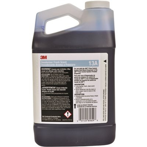 3M 0.5 Gal. 13A Concentrate Flow Control System Deodorizer, Fresh Scent