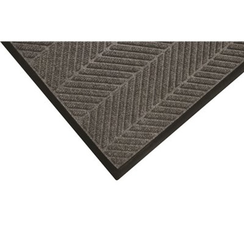 M+A Matting Waterhog Eco Elite Classic Grey Ash 101 in. x 71 in. Commercial Floor Mat