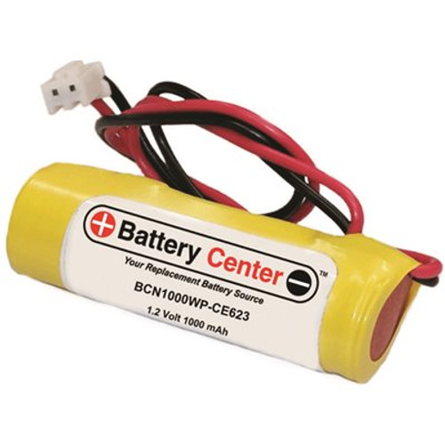 1.2-Volt 1000 mAh Replacement for the Lithonia ELB-CS01 Nickel Cadmium NiCad Emergency Lighting Battery (Rechargeable)