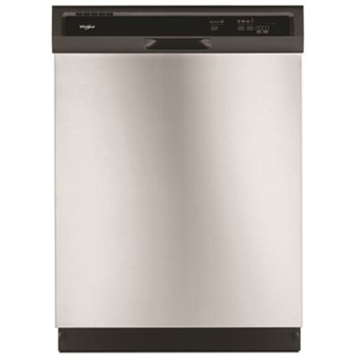 Whirlpool 34-1/2 in. 24 in. Stainless Steel Heavy-Duty Dishwasher with 1-Hour Wash Cycle