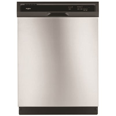 Whirlpool 34-1/2 in. 24 in. Stainless Steel Heavy-Duty Dishwasher with 1-Hour Wash Cycle