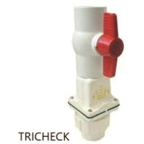 Zoeller Tri-Check 2 in. Check Valve with Ball Valve and Union