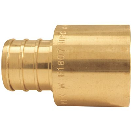 Apollo 3/4 in. Brass PEX Barb x 3/4 in. Female Copper Sweat Adapter Pro Pack