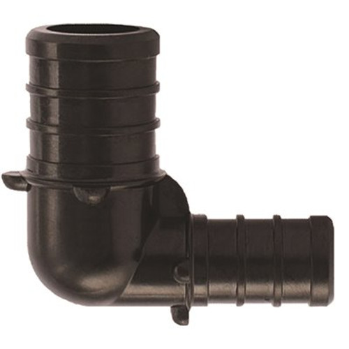Apollo 3/4 in. x 1/2 in. Plastic 90-degree PEX Barb Elbow Fitting Apollo 3/4 in. x 1/2 in. Plastic 90-degree PEX Barb Elbow Fitting