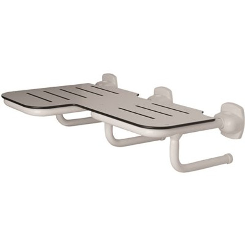 Ponte Giulio USA Left L-Shape Folding Shower Seat with Antimicrobial Frame