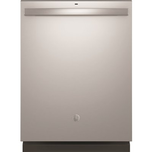 GE 24 in. Stainless Steel Top Control Smart Built-In Tall Tub Dishwasher with Plastic Tub, Steam Clean, and 50 dBA