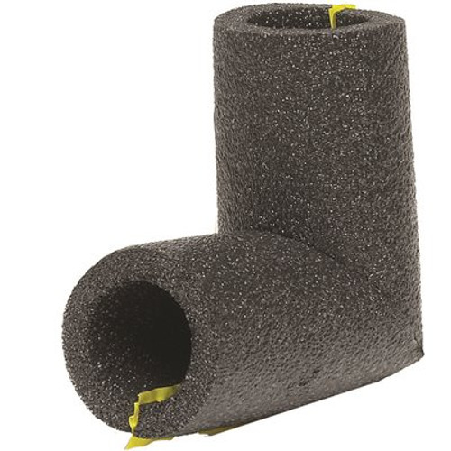 Frost King 3/4 in. x 1/2 in. Thick Wall Foam Elbow Connector