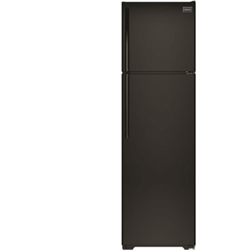Crosley 17.5 cu. ft. Built in and Standard Top Freezer Refrigerator in Black