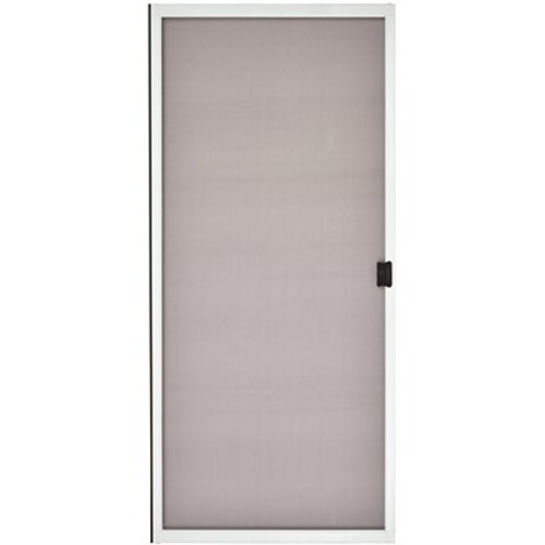 PRIVATE BRAND UNBRANDED 36 in. x 78-80 in. Economy Sliding Screen Door White, Package of 5