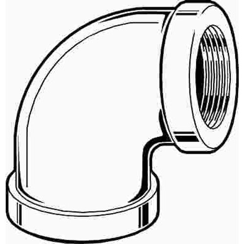 WARD MFG. GALVANIZED MALLEABLE ELBOW 90 DEG 1/2 IN. WARD MFG. GALVANIZED MALLEABLE ELBOW 90 DEG 1/2 IN.