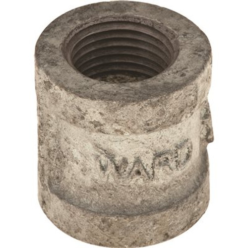 WARD MFG. GALVANIZED MALLEABLE COUPLING 1/2 IN.