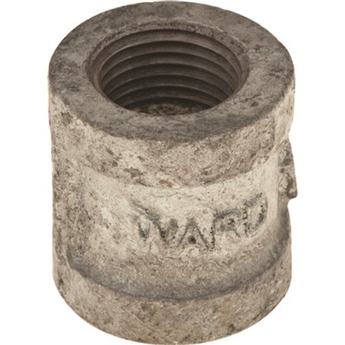 WARD MFG. GALVANIZED MALLEABLE COUPLING 3/4 IN. X 1/2 IN.