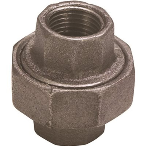 WARD MFG. BLACK MALLEABLE UNION 1/2 IN.