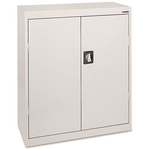Lorell FORTRESS SERIES STEEL STORAGE CABINETS, LIGHT GRAY, 36X18X42 IN. Lorell FORTRESS SERIES STEEL STORAGE CABINETS, LIGHT GRAY, 36X18X42 IN.