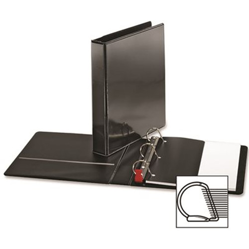 SPARCO PRODUCTS SPARCO LOCKING D-RING VIEW BINDER, 1-1/2 IN. CAPACITY, BLACK
