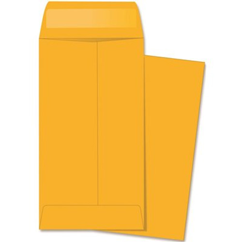 Business Source #7 3-1/2 in. x 6-1/2 in. Coin Envelopes